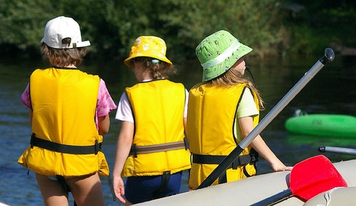 kayaking